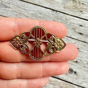 Vintage Victorian Brooch Pin Small Victorian Jewelry